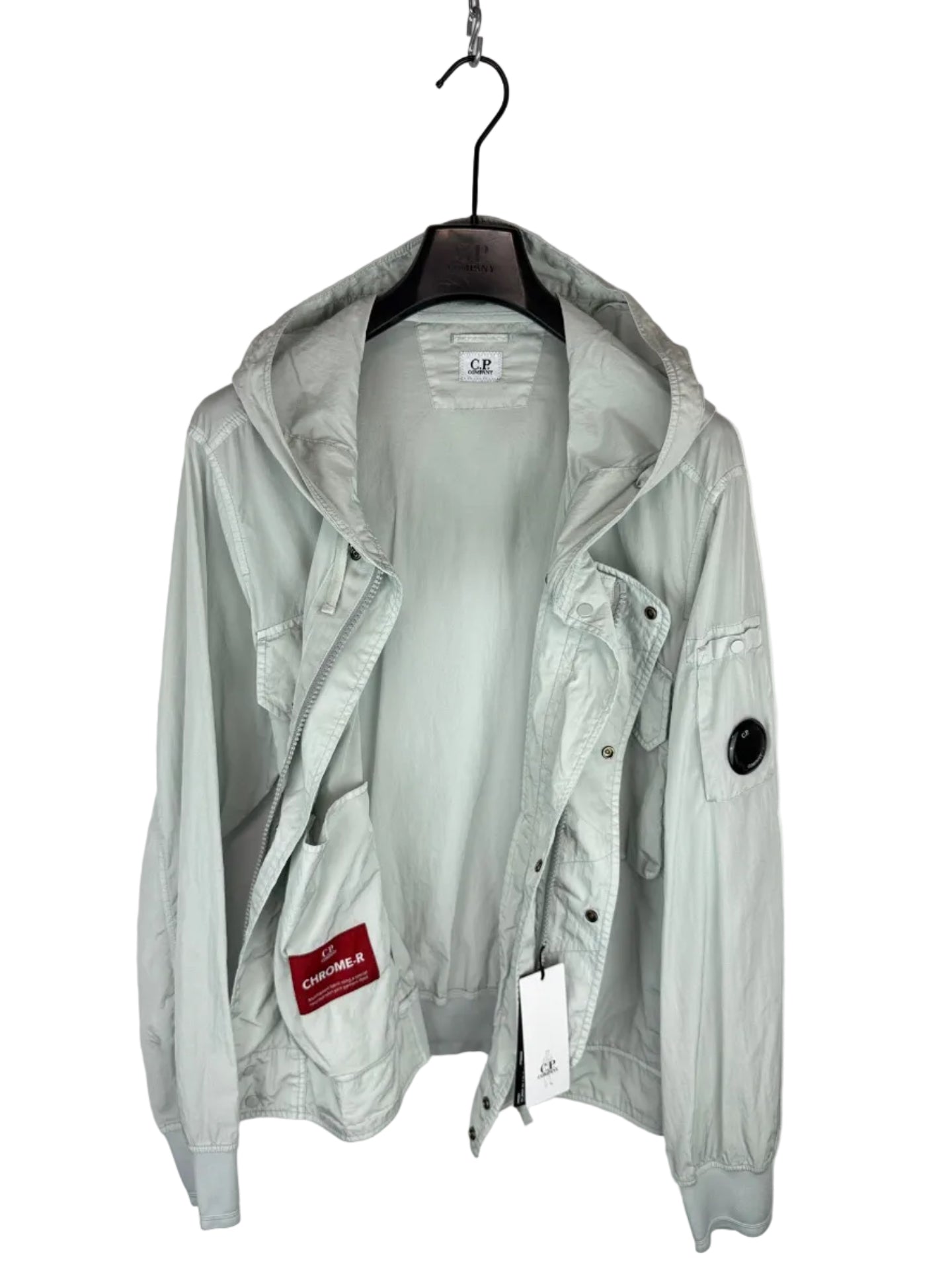 Giacca azzurra Chrome-R C.P. Company (nuova con cartellino) - Taglia L
