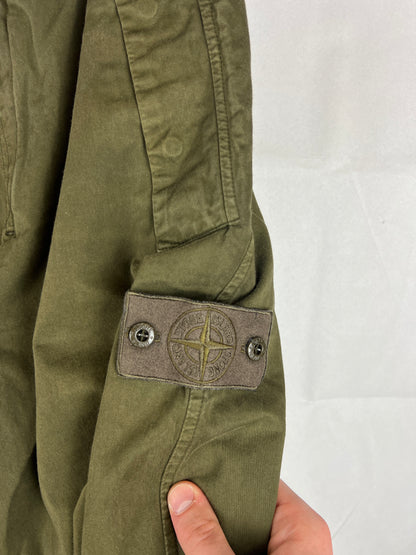 Olive green Ghost Stone Island cargo pants - Size W31