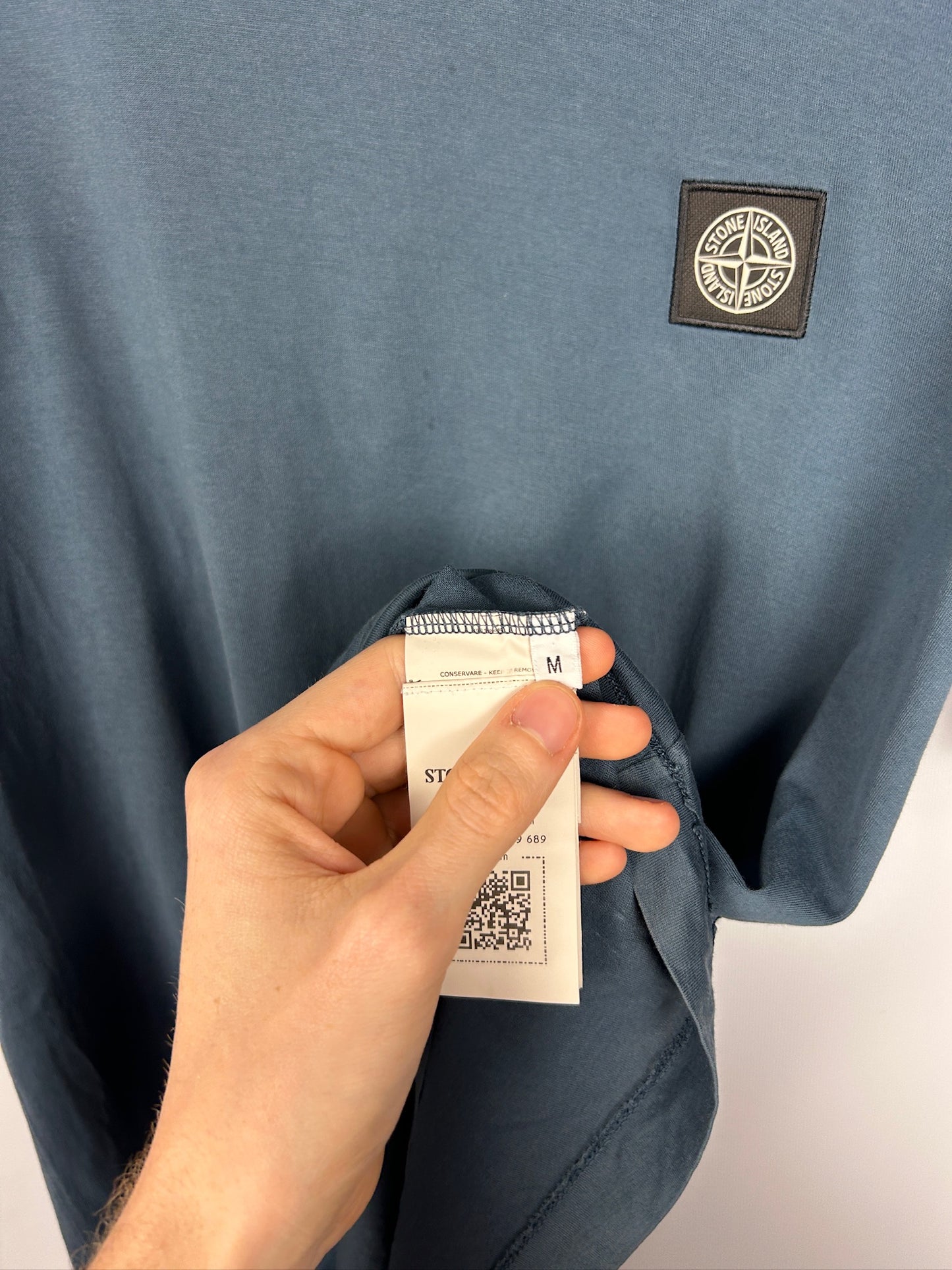 T-shirt blu Stone Island - Taglia M