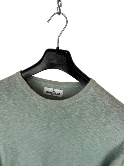 Maglione verde menta Stone Island - Taglia XL