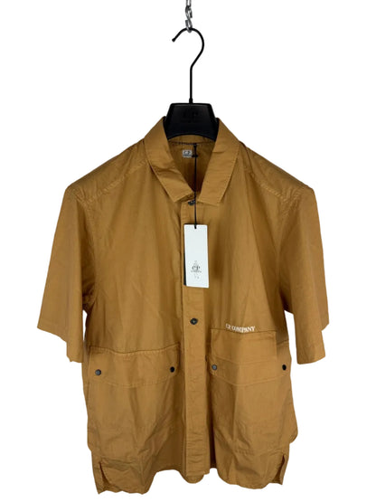 Camicia arancione con taschino sul petto C.P. Company (nuova con cartellino) - Taglia L