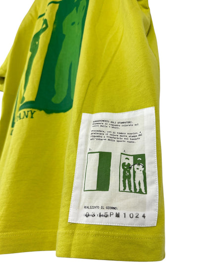 T-shirt verde C.P. Company (nuova con cartellino) - Taglia S