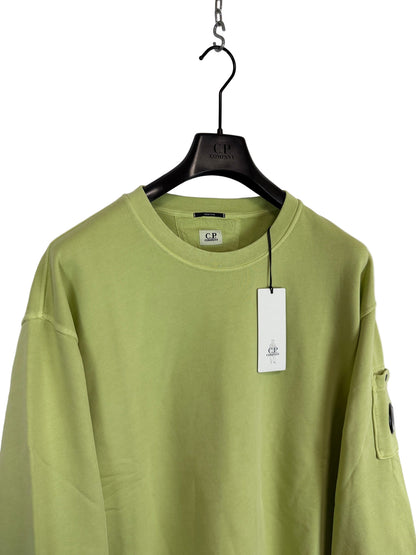 Felpa verde chiaro C.P. Company (nuova con cartellino) - Taglia XXL