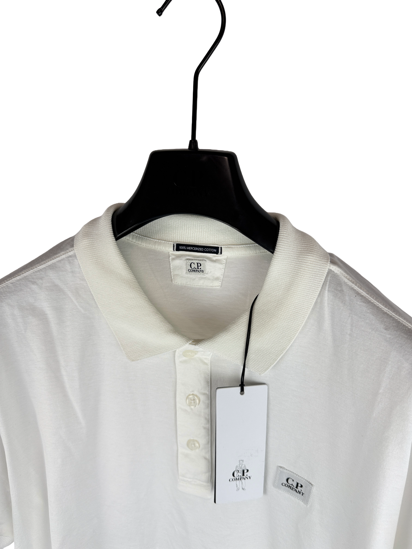 Polo bianca C.P. Company (nuova con cartellino) - Taglia M