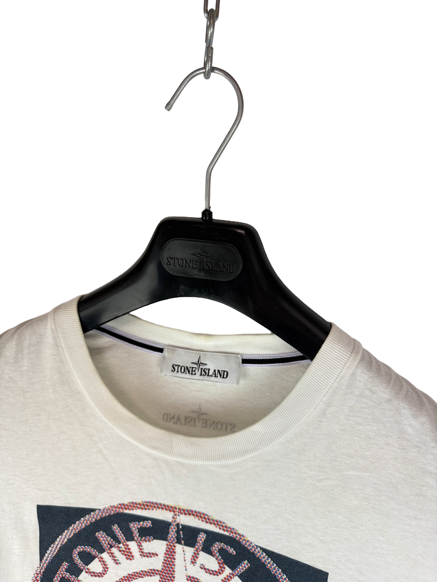 T-shirt bianca Stone Island - Taglia M