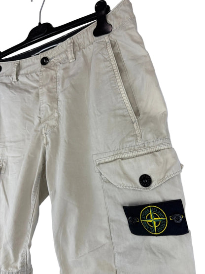 Pantaloncini cargo beige Stone Island - Taglia W32