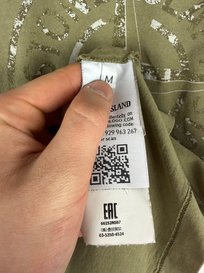 T-shirt verde Stone Island - Taglia M