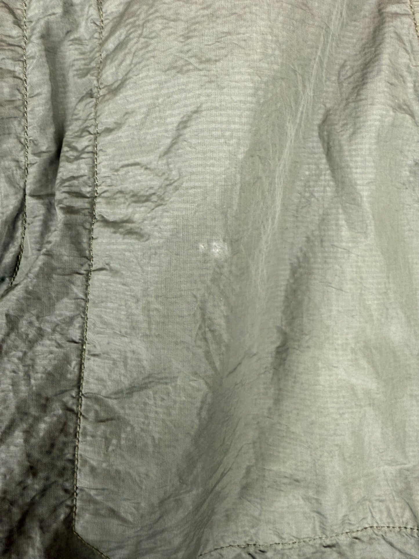 Pantaloncini cargo verdi in nylon Stone Island - Taglia W33