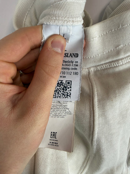 Pantaloni di tuta bianchi Stone Island - Taglia L