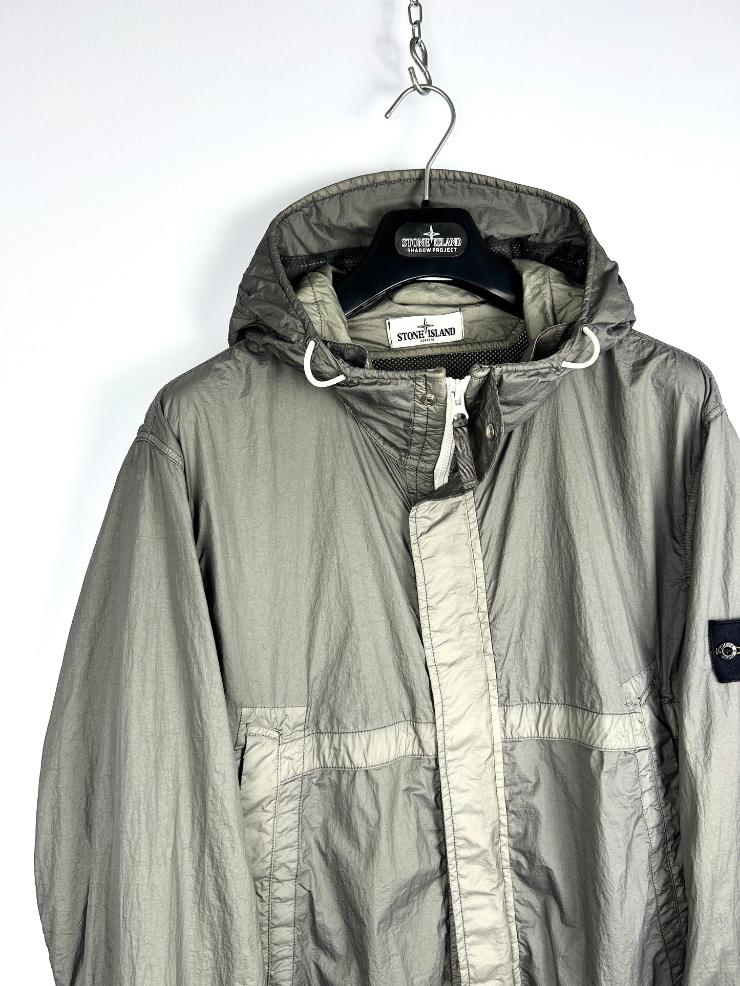 Giacca grigia Stone Island Membrana TC - Taglia XL