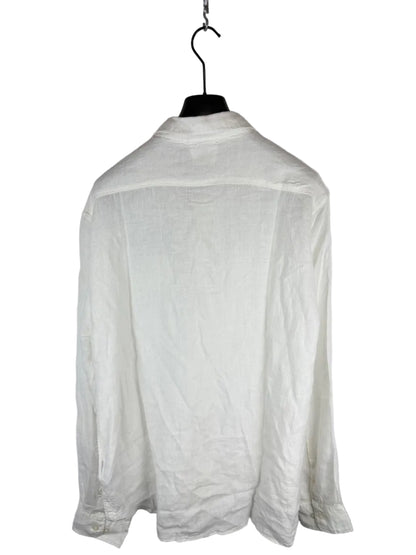 Camicia bianca a maniche lunghe C.P. Company (nuova con cartellino) - Taglia XXL