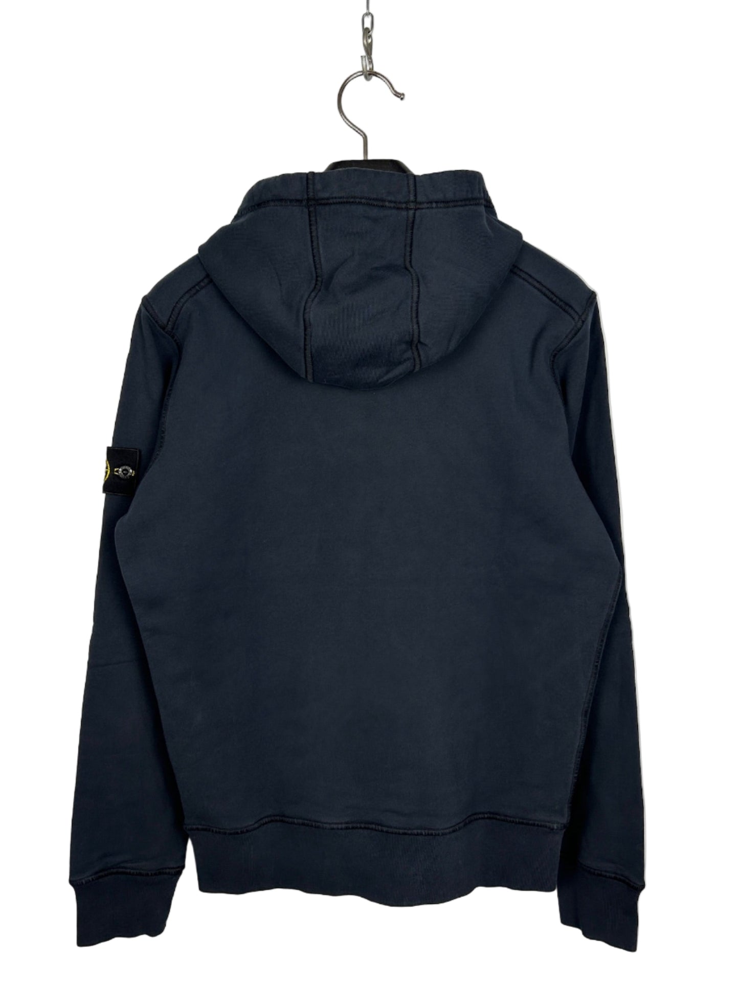 Felpa blu navy con cappuccio Stone Island - Taglia S