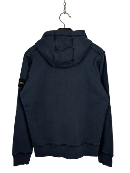 Felpa blu navy con cappuccio Stone Island - Taglia S