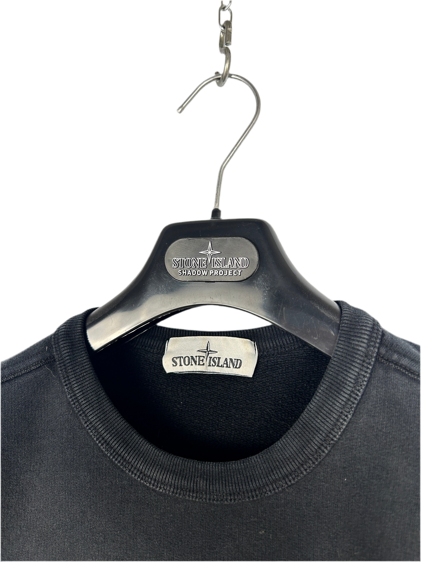 Felpa nera Stone Island - Taglia S