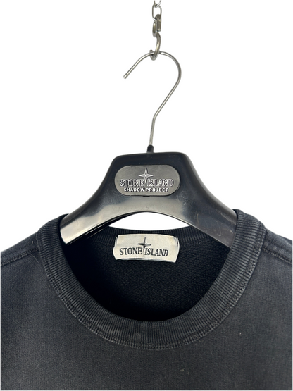 Felpa nera Stone Island - Taglia S