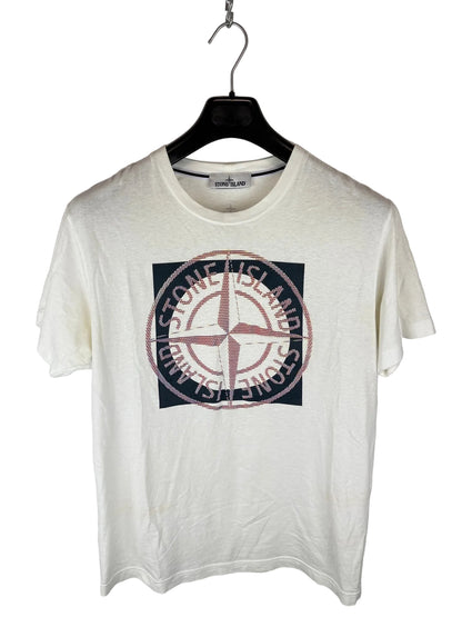 T-shirt bianca Stone Island - Taglia M