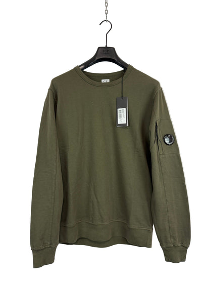Felpa verde oliva C.P. Company (nuova con cartellino) - Taglia L