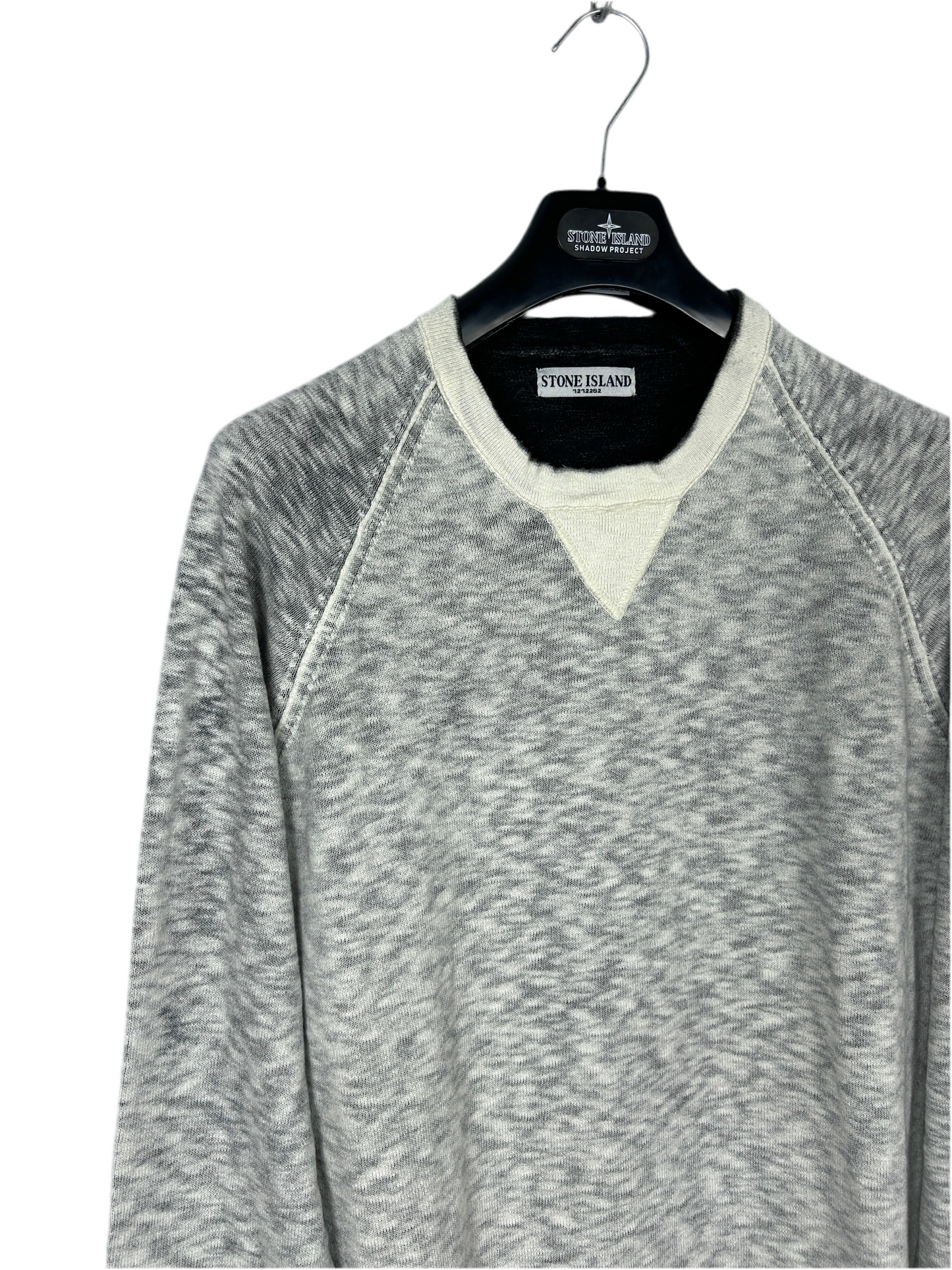 Maglione grigio Special Process reverse dye Stone Island - Taglia XL