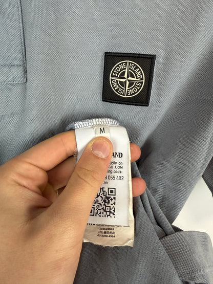 Polo grigia Stone Island - Taglia M