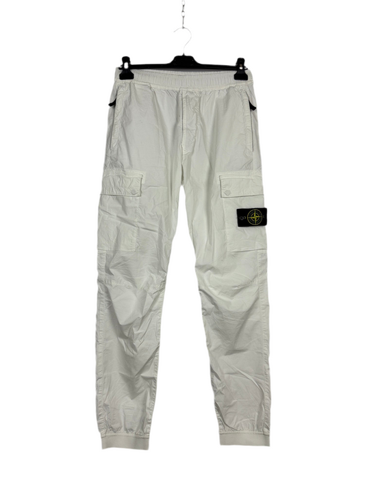 Pantaloni cargo bianchi Stone Island - Taglia W31