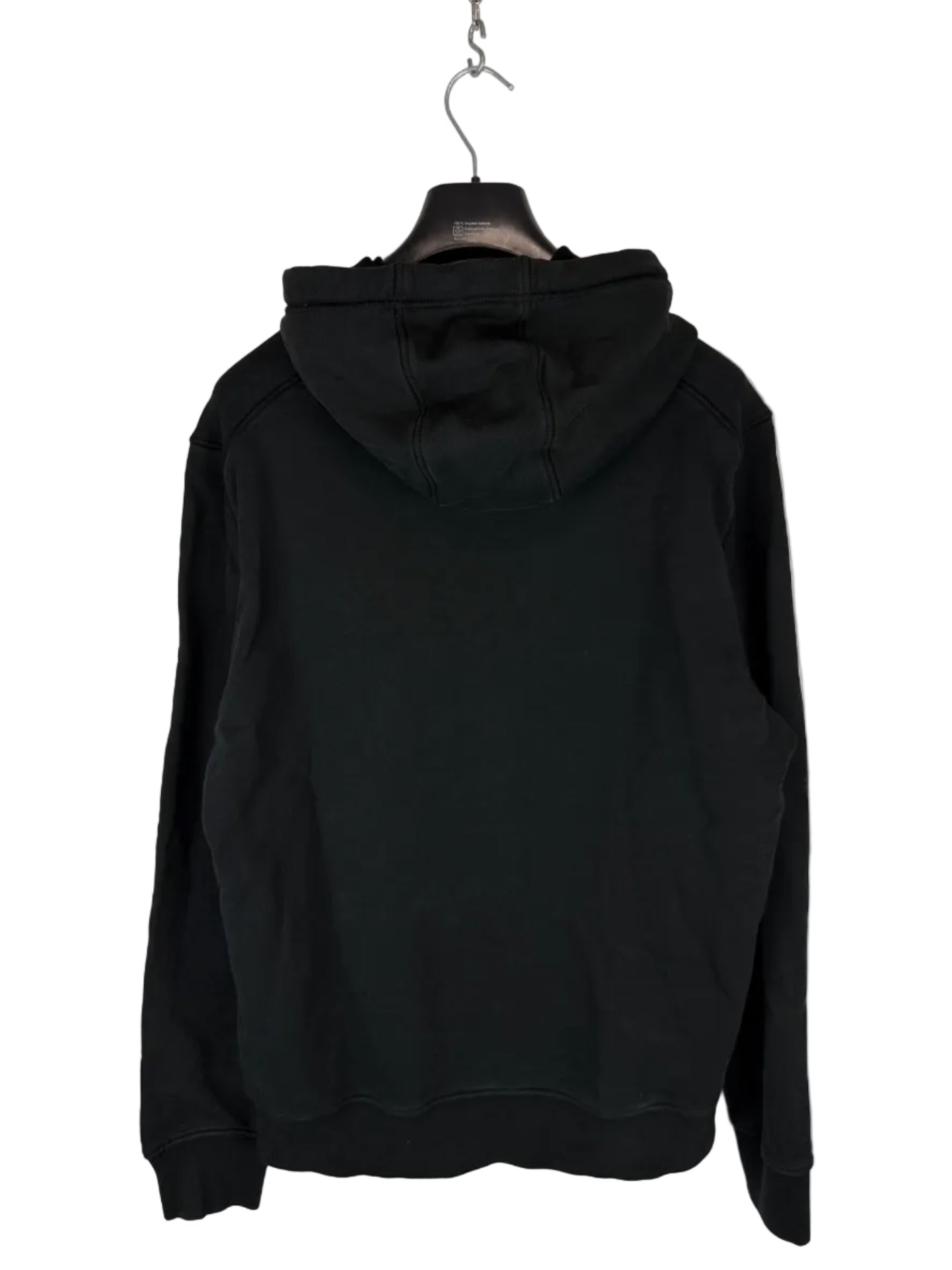 Felpa nera con cappuccio Stone Island - Taglia L