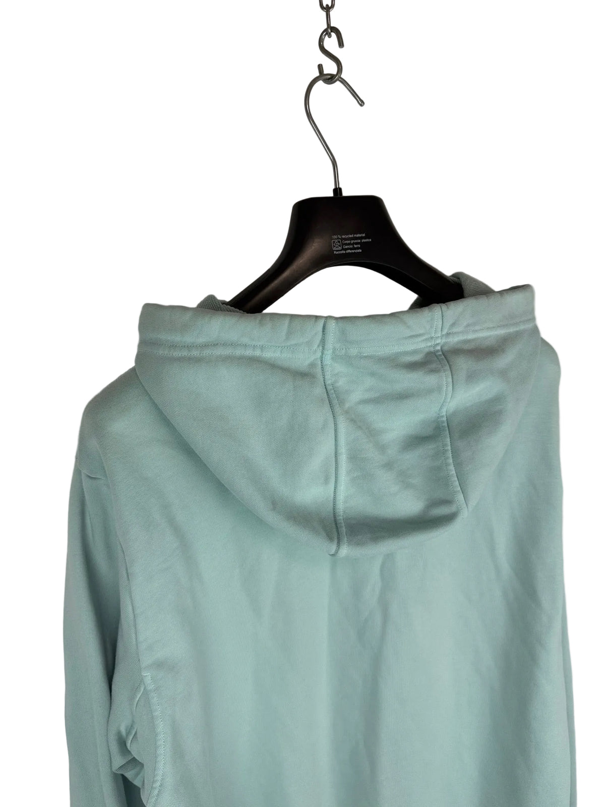 Felpa turchese con cappuccio Stellina Stone Island - Taglia M