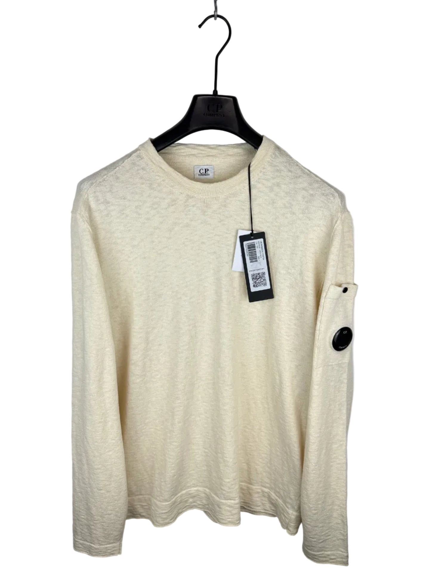 Maglione bianco-panna C.P. Company (nuovo con cartellino) - Taglia L