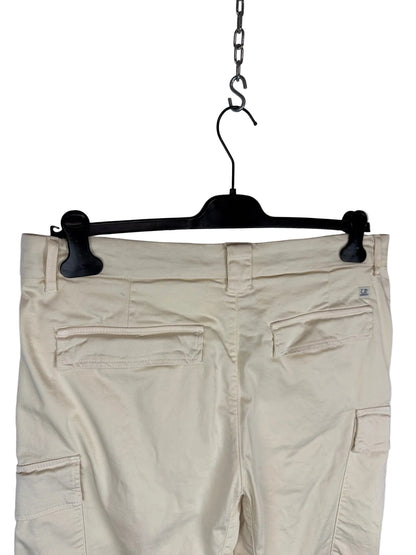 Pantaloni cargo bianco-panna C.P. Company (nuovi con cartellino) - Taglia W32