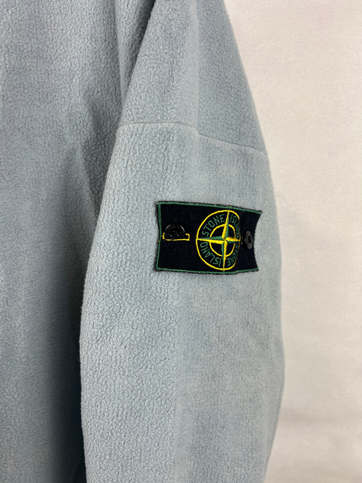 Felpa azzurra vintage Stone Island - Taglia L