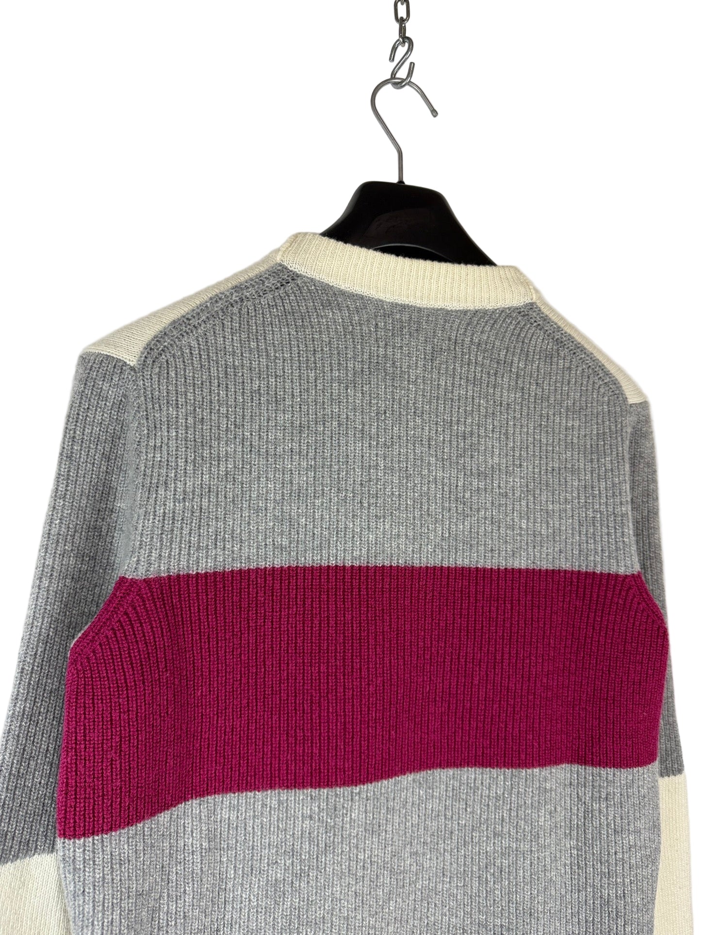 Maglione in lana con logo ricamato Stone Island - Taglia M