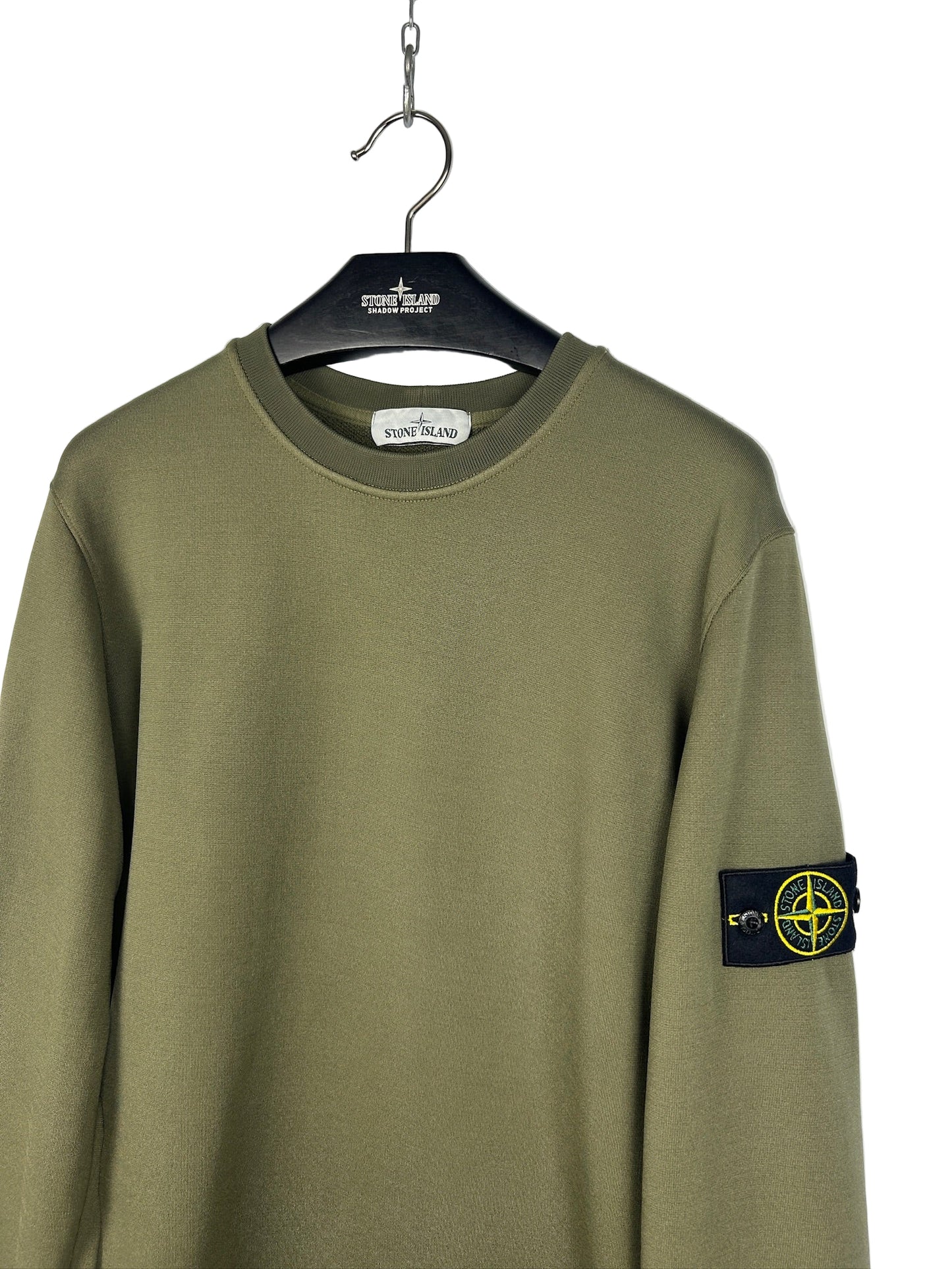 Felpa verde oliva Stone Island - Taglia L
