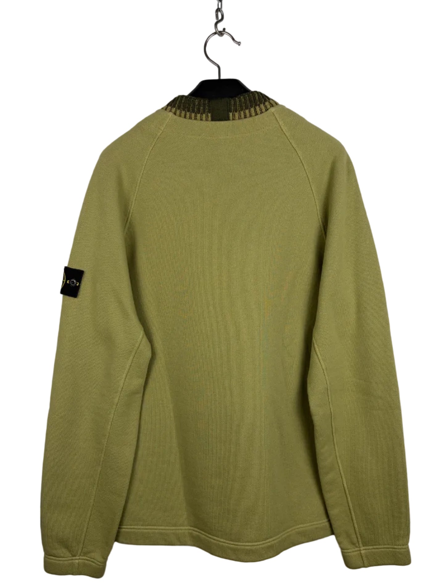 Maglione verde Stone Island (nuovo con cartellino) - Taglia L