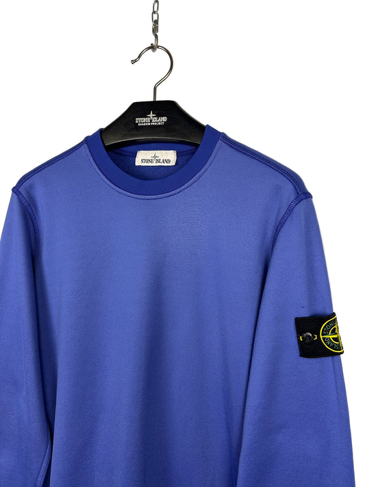 Felpa blu elettrico Stone Island - Taglia S