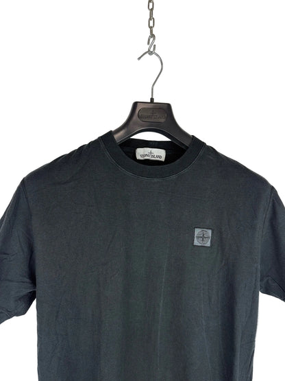 T-shirt nera Stone Island - Taglia L