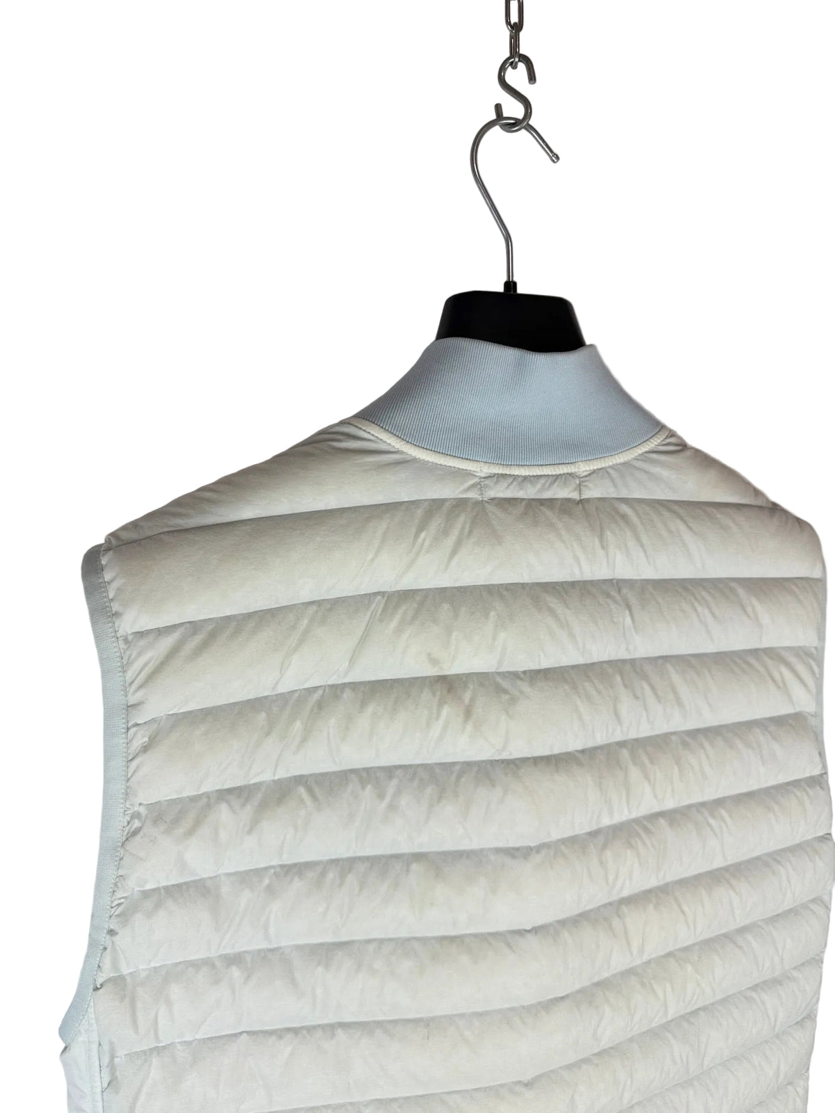 Giacca azzurra Loom Woven Down Chambers Stretch Nylon-TC Stone Island - Taglia L