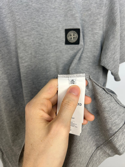 T-shirt grigia Stone Island - Taglia Junior (14 anni, 170cm)
