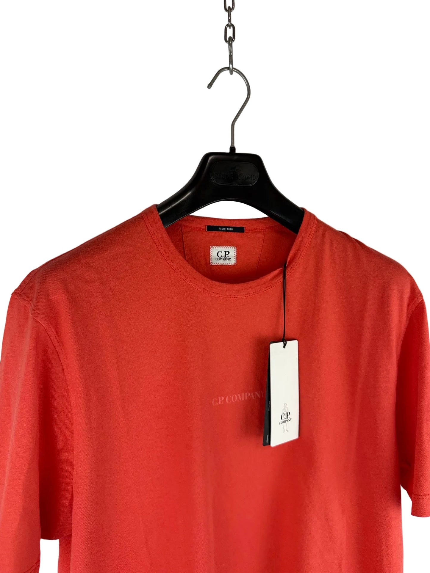 T-shirt arancione C.P. Company (nuova con cartellino) - Taglia L
