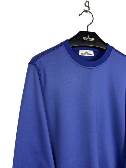 Felpa blu elettrico Stone Island - Taglia S