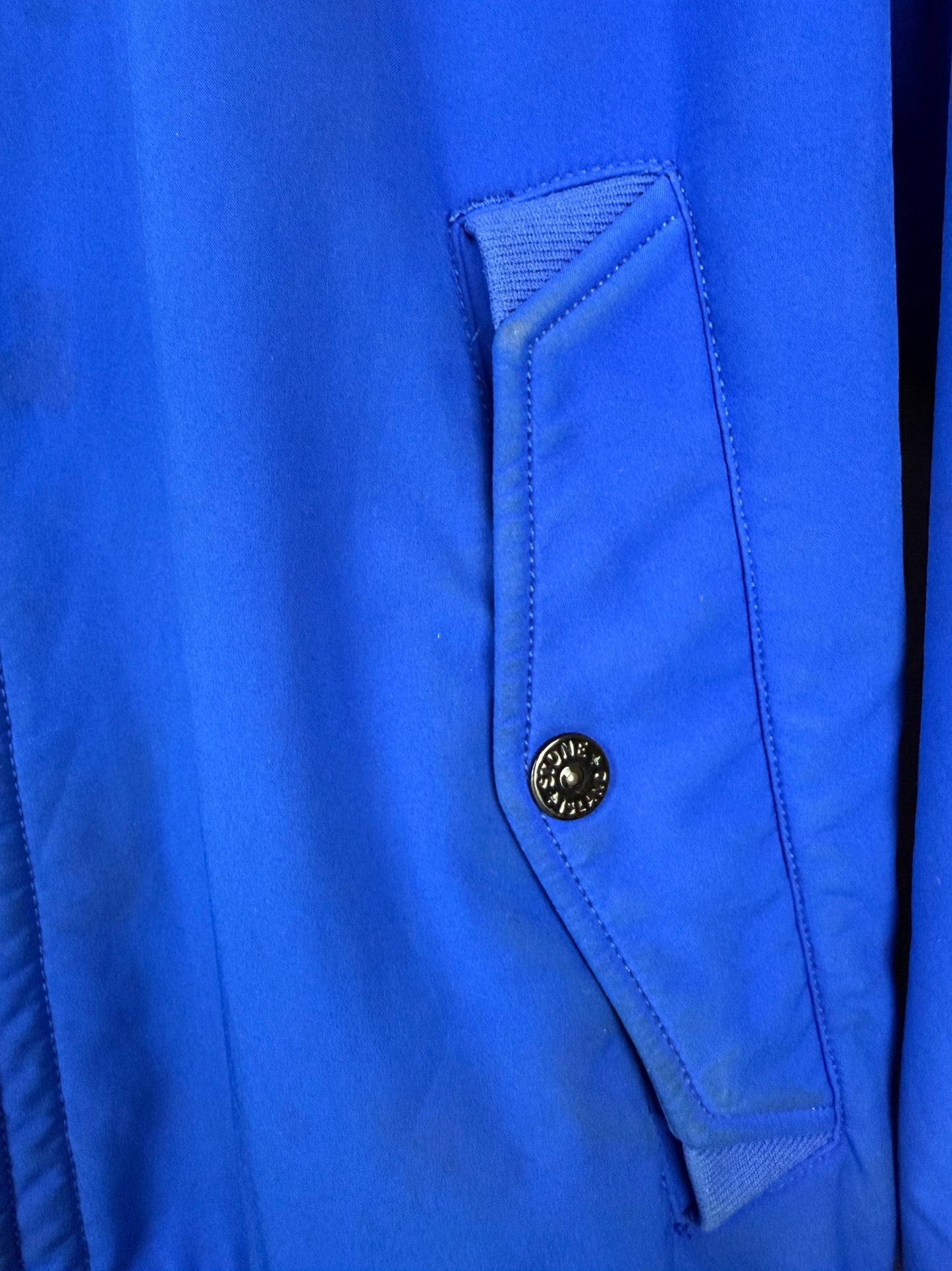 Giacca Soft Shell-R blu con zip e cappuccio Stone Island - Taglia XL