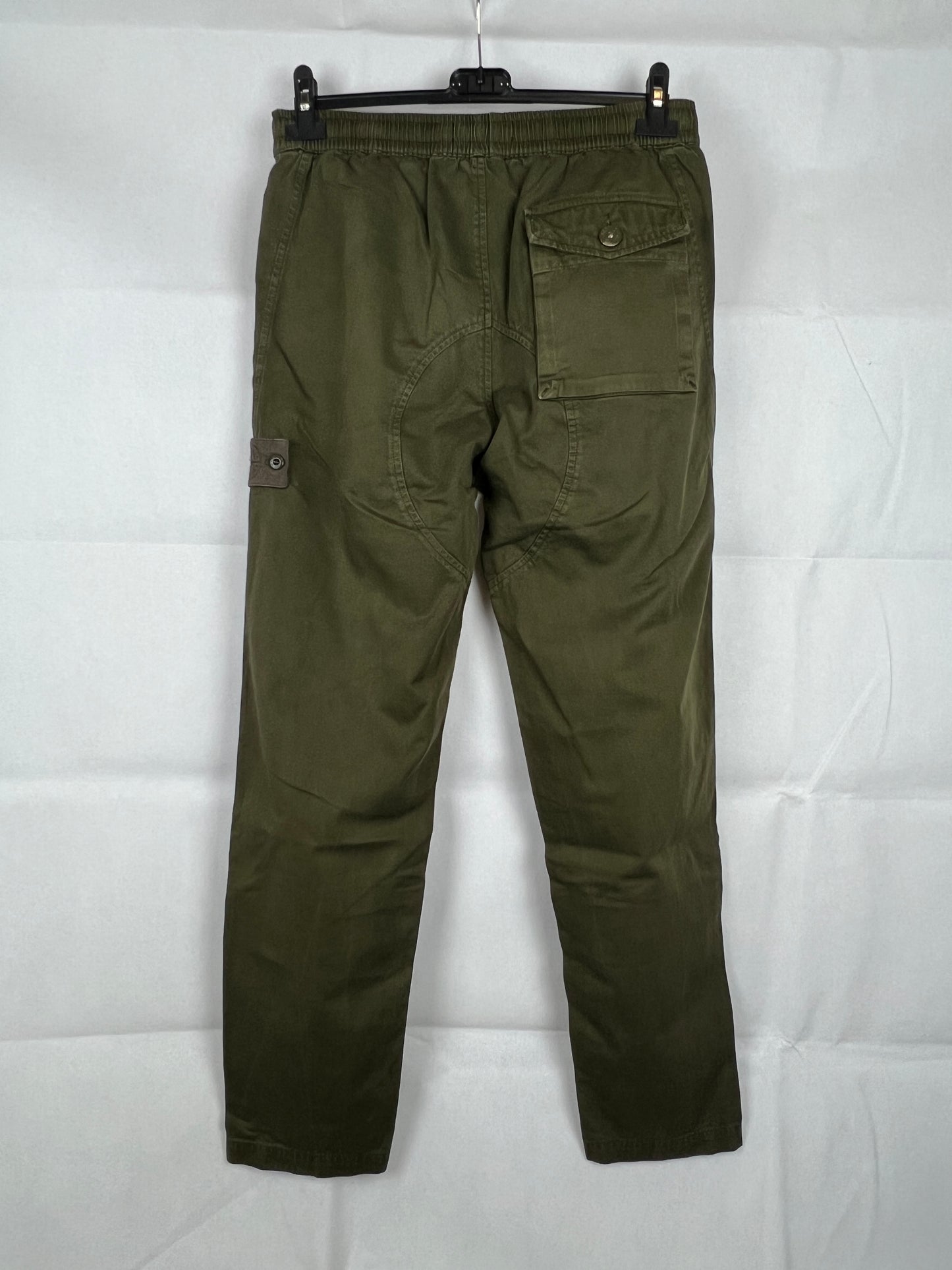 Olive green Ghost Stone Island cargo pants - Size W31