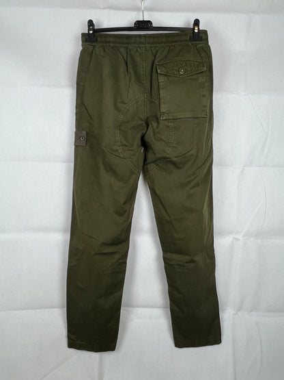 Olive green Ghost Stone Island cargo pants - Size W31