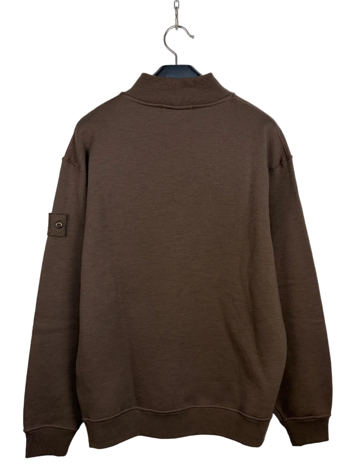 Felpa marrone Ghost Stone Island (nuova con cartellino) - Taglia L