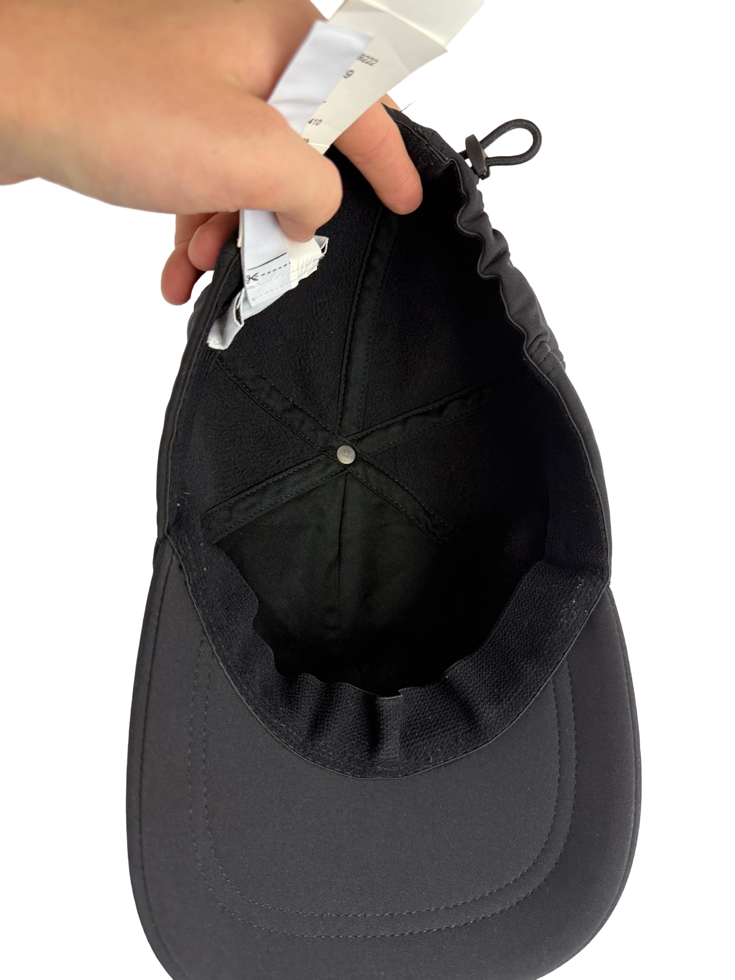 Cappello con visiera nero Stone Island - Taglia XL