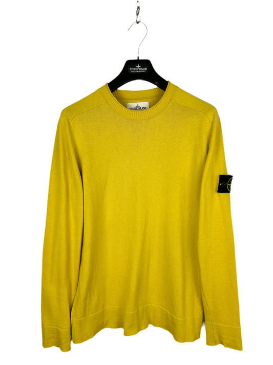 Maglione giallo senape Stone Island - Taglia M