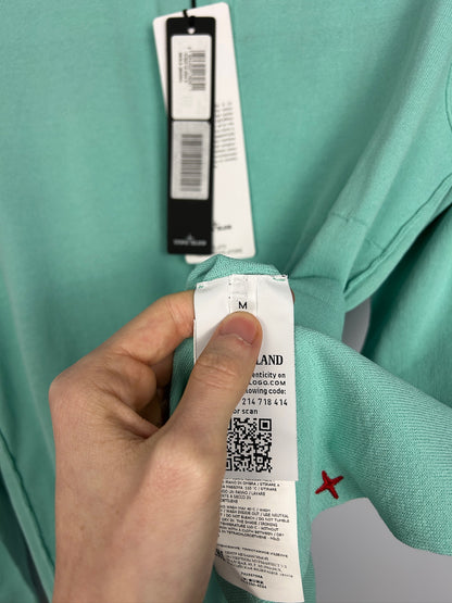 Maglione Marina verde menta Stone Island (nuovo con cartellino) - Taglia M