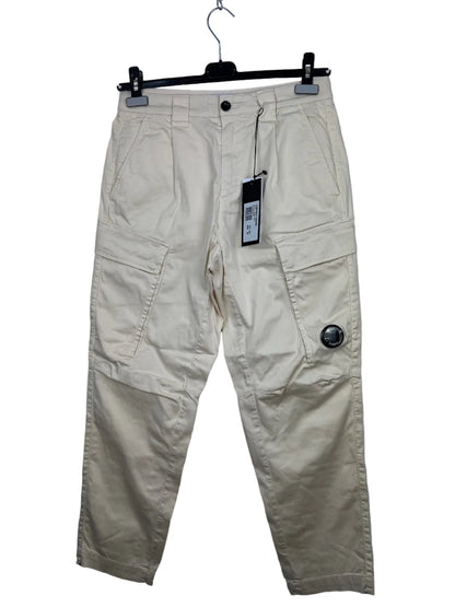 Pantaloni cargo bianco-panna C.P. Company (nuovi con cartellino) - Taglia W29