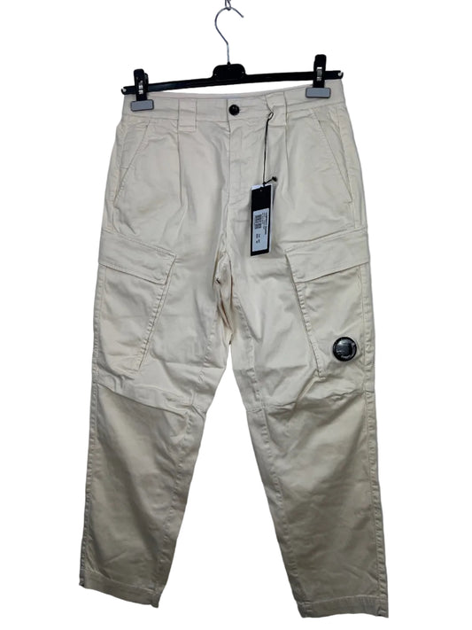 Pantaloni cargo bianco-panna C.P. Company (nuovi con cartellino) - Taglia W29