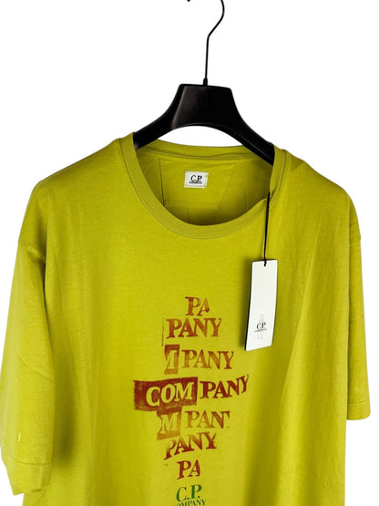 T-shirt verde C.P. Company (nuova con cartellino) - Taglia XXL