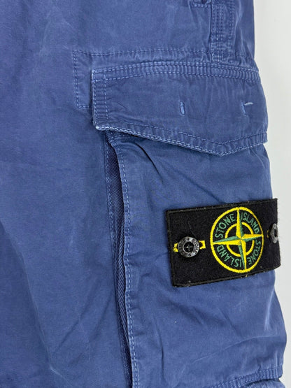 Pantaloncini cargo blu Stone Island - Taglia W33