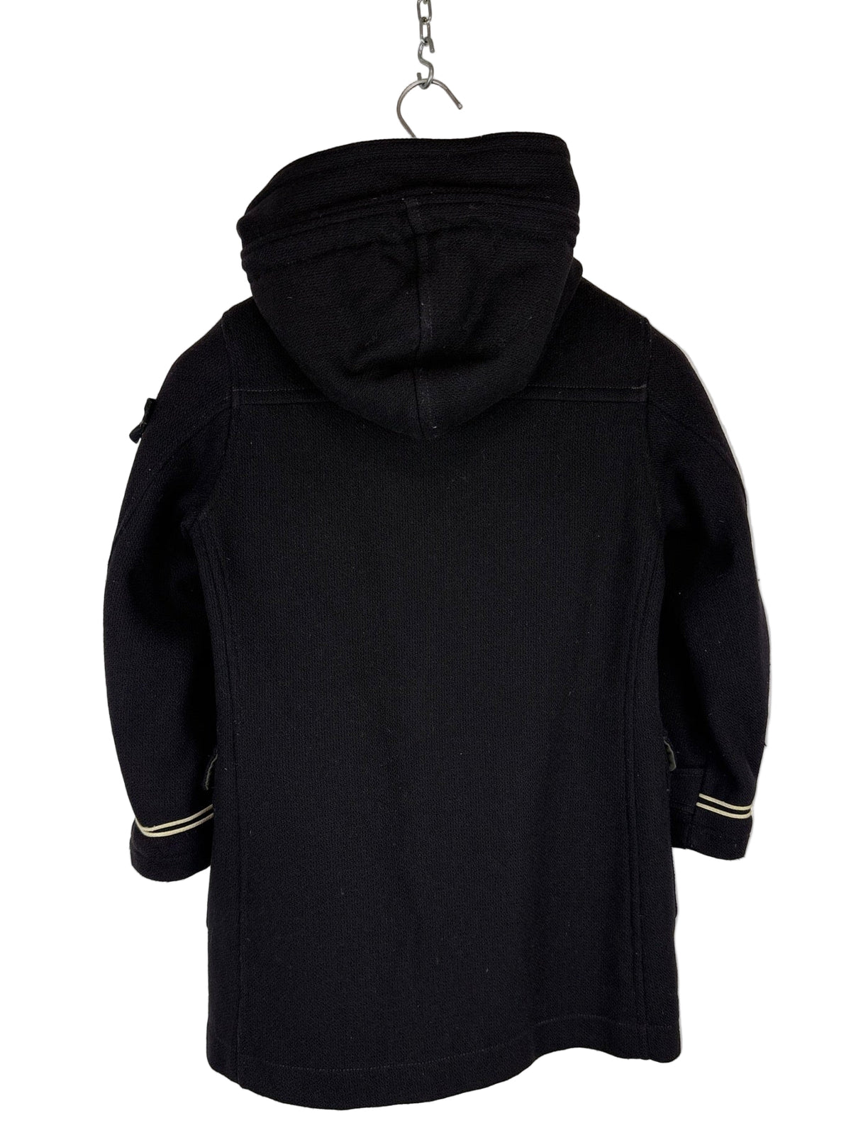 Black Stone Island duffle coat with toggle fastenings – Junior size (8 years, 128cm)